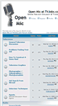 Mobile Screenshot of openmic.tvjobs.com